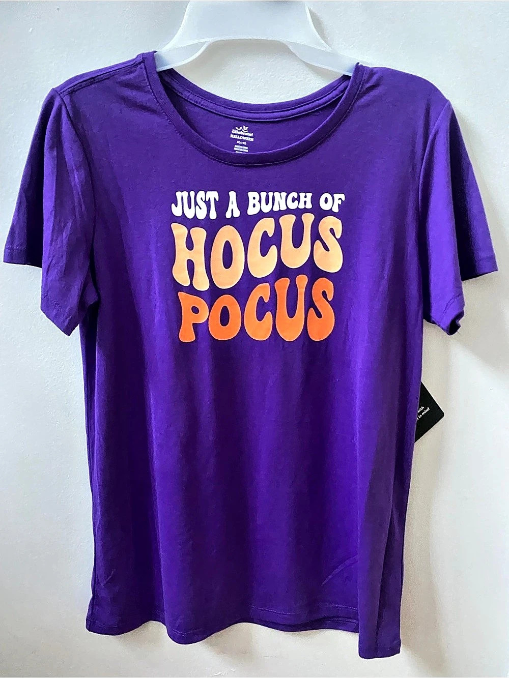 Way to Celebrate Women's Halloween just a bunch of Hocus Pocus Tee Purple
